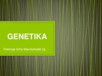 Skaidrės apie genetikos istoriją ir tyrimus 1