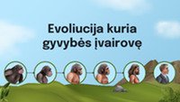 Evoliucija kuria gyvybės įvairovę skaidrės 1