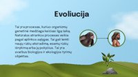 Evoliucija kuria gyvybės įvairovę skaidrės 2