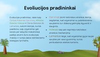 Evoliucija kuria gyvybės įvairovę skaidrės 3