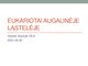 Eukariotai augalinėje ląstelėje