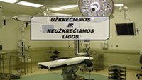 Užkrečiamos ir neužkrečiamos ligos skaidrės 1