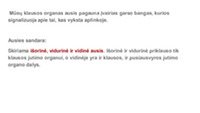 Jutimai ir klausa 3