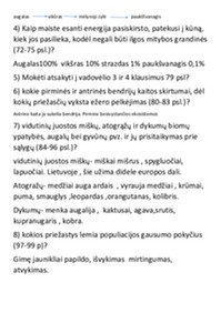 Organizmas ir aplinka konspektas 2