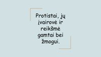 Protistai, jų įvairovė ir reikšmė gamtai bei žmogui 1