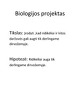 Ridikėlių augimas