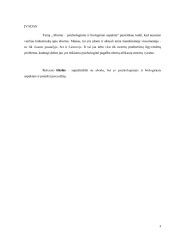 Abortai – psichologiniai ir biologiniai aspektai 3