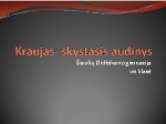 Kraujas skystasis audinys 1