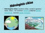 Hidrologinis ciklas 3