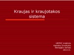 Kraujotaka ir kraujas 1