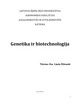 Genetika ir biotechnologija