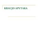 Kraujo apykaita