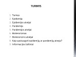 Epidemijos, pandemijos ir bioterorizmas 2