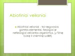 Abiotiniai populiacijos veiksniai 2