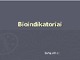 Bioindikatoriai