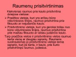 Raumenų sistema 3