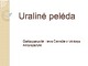 Uralinė pėlėda