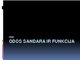 Odos sandara ir funkcija