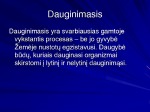 Organizmų dauginimasis pristatymas 3