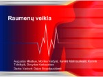 Raumenų veikla 1