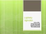 Ląstelių signalai 1