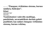 Žmogaus virškinimo sistema, burnos sandara 1