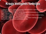 Kraujas ir kraujotaka 3
