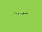 Dujų apykaita skaidrės 2