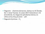 Cheminis elementas - deguonis 2