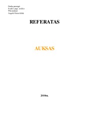 Auksas referatas 1
