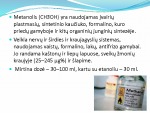 Metanolio ir Etanolio naudojimas 3