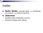 Lipidai ir jų reikšmė organizme 2