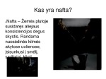 Nafta ir jos perdirbimas projektas 2