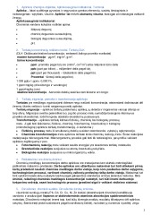 Chemijos egzamino konspektas: klausimai ir atsakymai 1