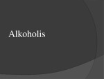 Alkoholių savybės ir poveikis organizmui 1