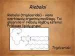 Riebalai ir jų reikšmė žmogui 3