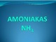 Skaidrės apie Amoniaką