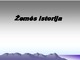 Žemės istorija