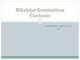 Mikalojus Konstantinas Čiurlionis Dailė skaidrės