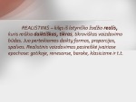 Realistinis ir sąlygiškas vaizdavimas 3