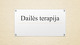 Dailės terapijos pristatymas 