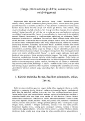 Dailės egzamino aprašymas Kaukės 2