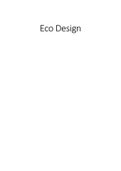 Eco Design 1