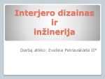 Interjero dizainas ir inžinerija 1
