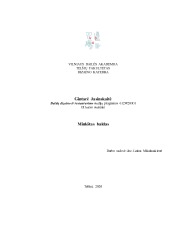 Minkštojo baldo projektavimas 1