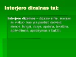 Interjero dizainas profesija 2