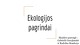 Ekologiniai pagrindai