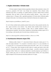 Co2 dujų poveikis aplinkai 3
