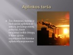 Aplinkos tarša ir jos poveikis biosferai 2