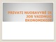 Privati nuosavybe ir jos vaidmuo ekonomikoje